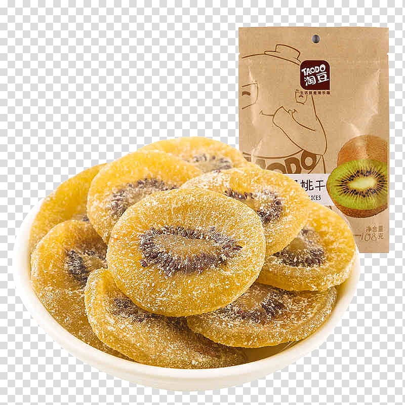 Tea Crisp Dried fruit Kiwifruit, Bagged kiwi dry do-free material transparent background PNG clipart