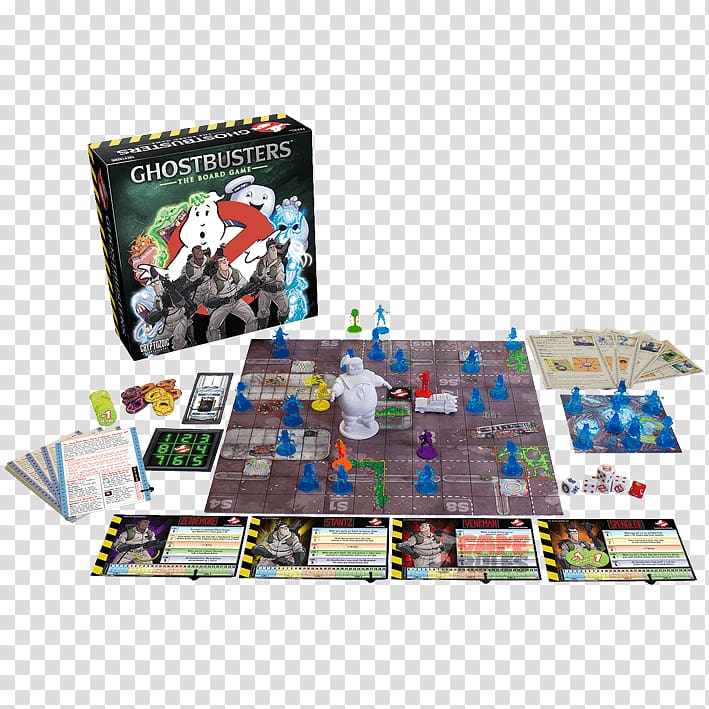 Ghostbusters: The Video Game Slimer Winston Zeddemore Peter Venkman Board game, playing board games transparent background PNG clipart