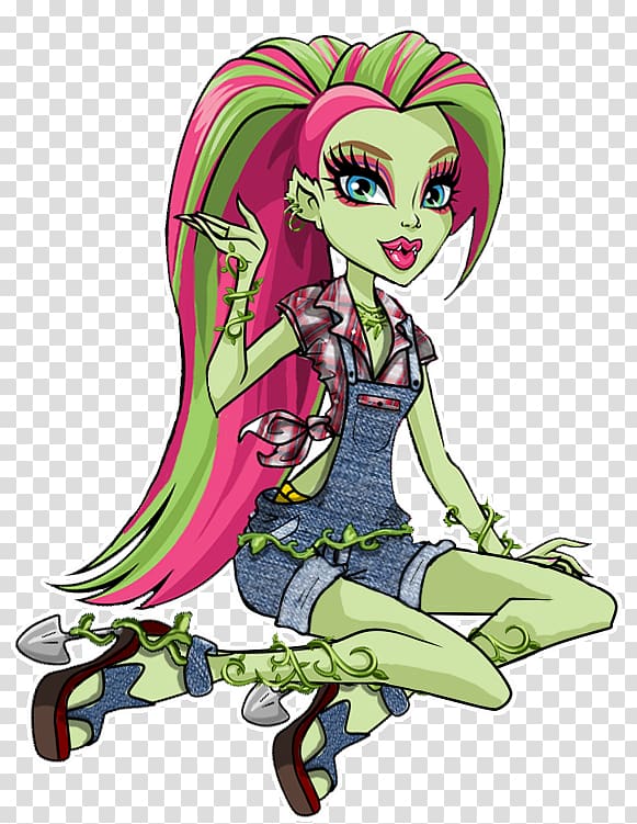 Monster High: Ghoul Spirit Doll Venus Fashion Toy, venus transparent background PNG clipart