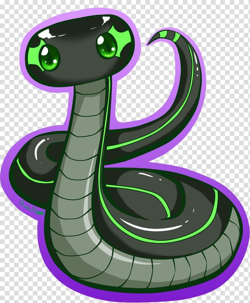 Snake Chibi Drawing King cobra, snake transparent background PNG clipart