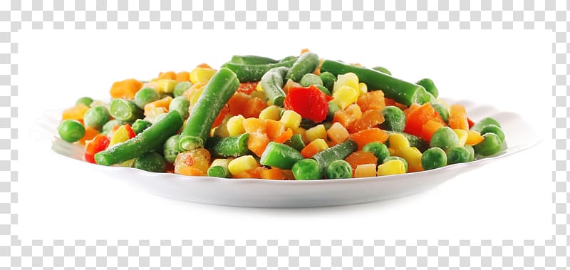 Frozen vegetables Frozen food Freezing, vegetable transparent background PNG clipart