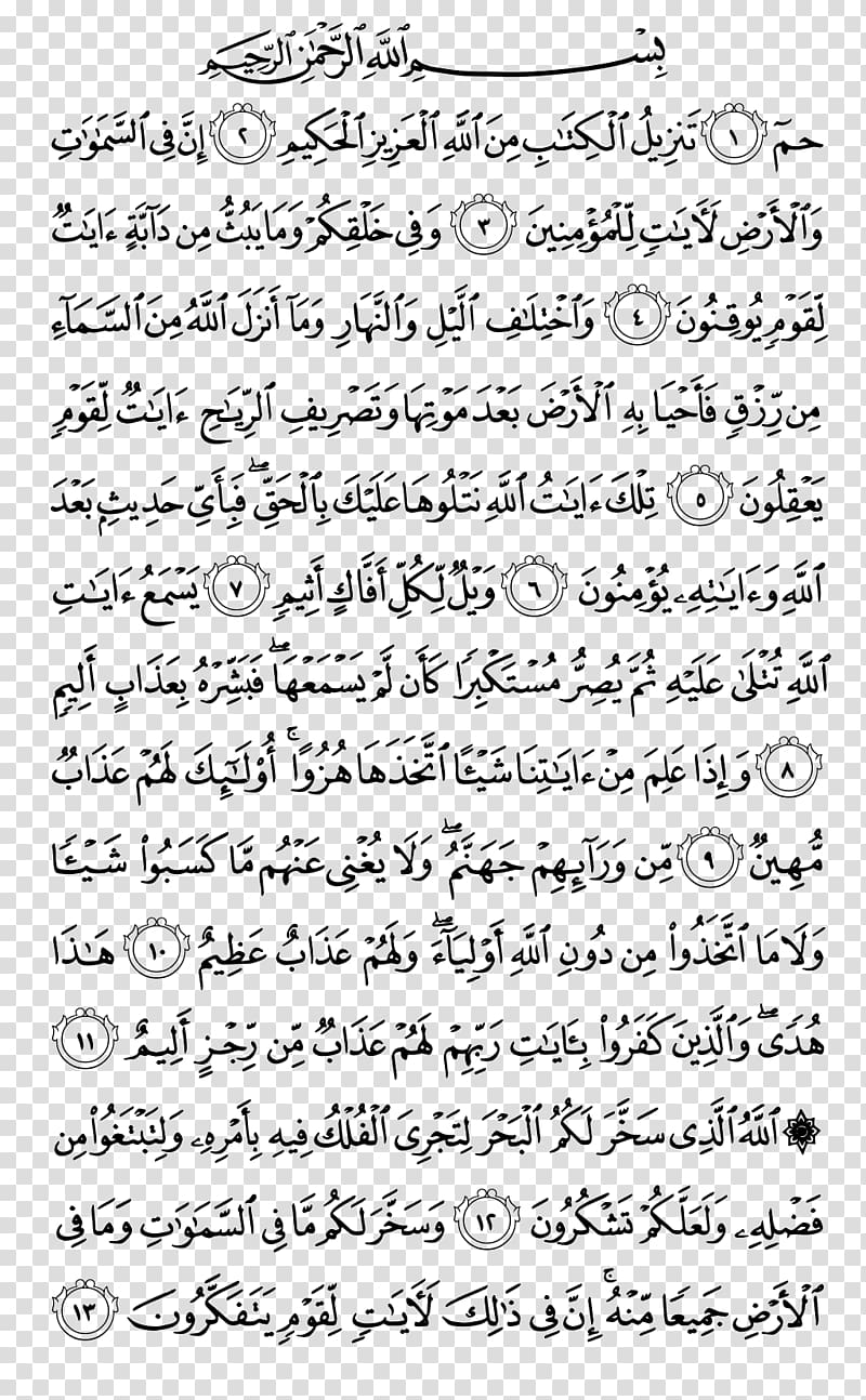 Quran Al-Jathiya Surah Ayah Al-Baqara, surah al mulk transparent background PNG clipart