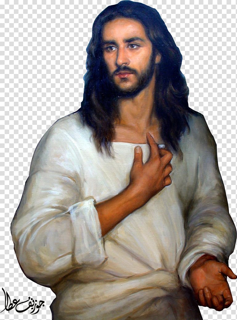 Jesus Religious art Painting Drawing, jesus christ transparent background PNG clipart