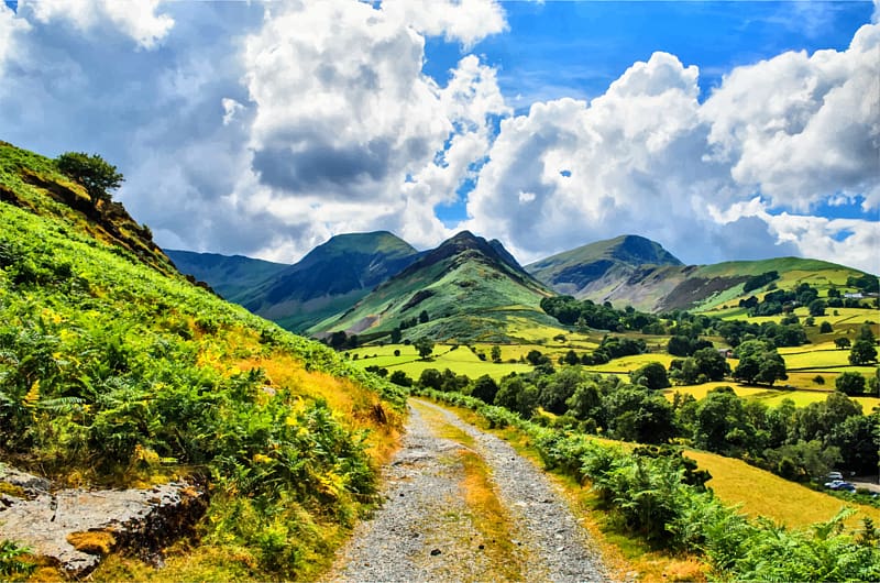 Hill Landscape , Rolling Mountains transparent background PNG clipart