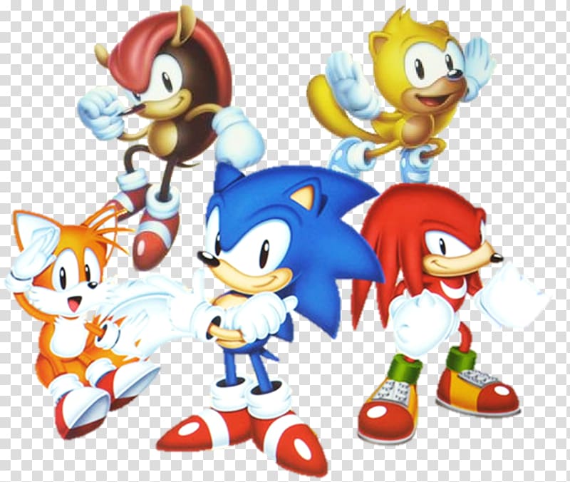 Sonic Mania Knuckles the Echidna Tails SegaSonic the Hedgehog Knuckles\' Chaotix, others transparent background PNG clipart