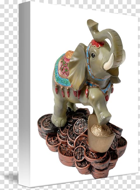 Indian elephant Figurine Elephantidae Indian people, elephant statue transparent background PNG clipart