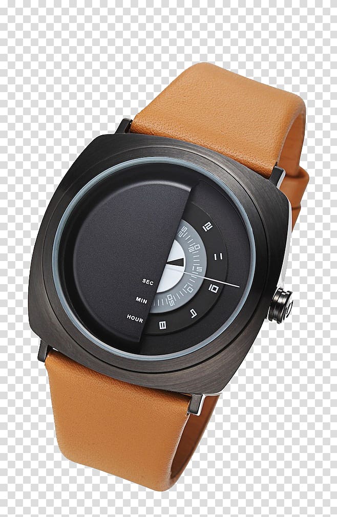 Watch Quartz clock Strap Time, Simple Watch transparent background PNG clipart