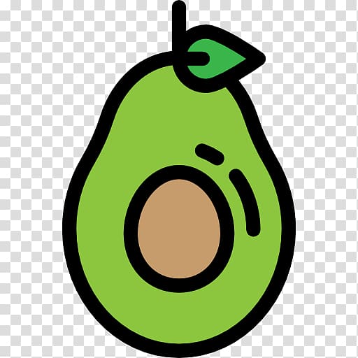Guacamole Avocado , A green avocado transparent background PNG clipart