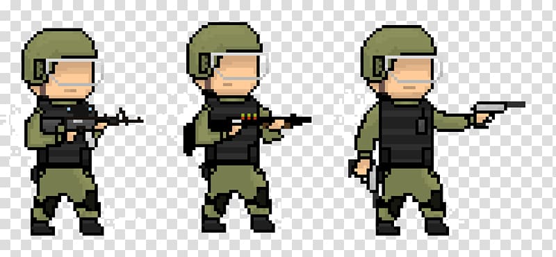 Soldier Pixel art Military, Soldier transparent background PNG clipart