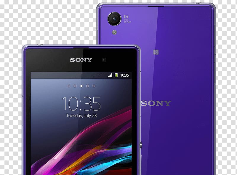 Smartphone Sony Xperia Z1 Feature phone Sony Xperia XA, smartphone transparent background PNG clipart
