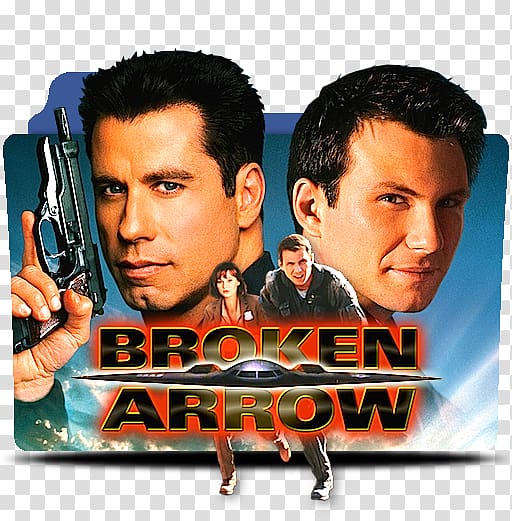 John Travolta Broken Arrow Samantha Mathis Maj. Vic 'Deak' Deakins Film, john travolta transparent background PNG clipart