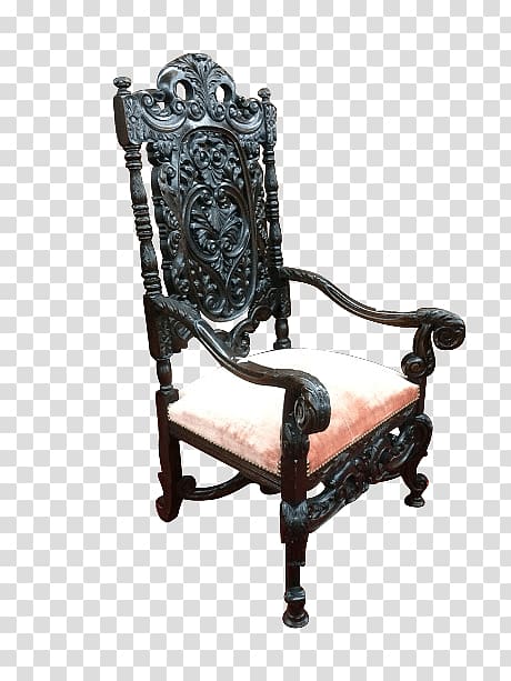 Chair Antique furniture Gothic architecture, Old chair transparent background PNG clipart