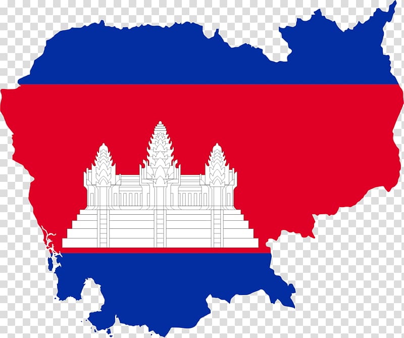 Flag of Cambodia French Indochina Map, Cambodia transparent background PNG clipart