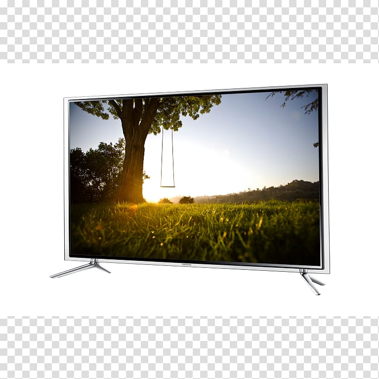 Smart TV 1080p LED-backlit LCD 3D film High-definition television, samsung transparent background PNG clipart