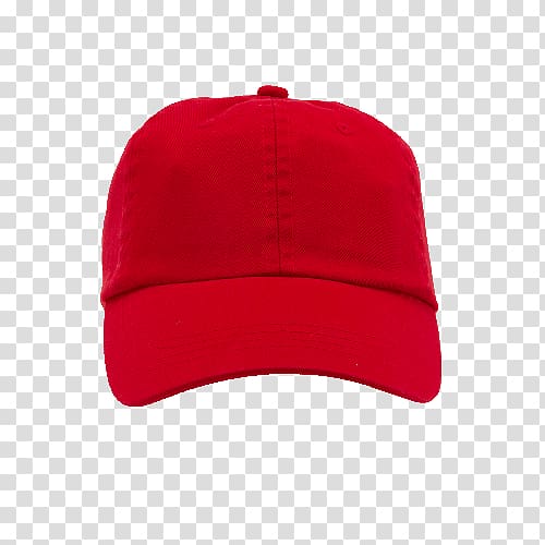 red cap, Baseball Red Cap Front transparent background PNG clipart