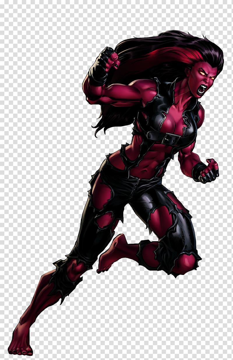 Marvel: Avengers Alliance Betty Ross She-Hulk Spider-Man, Scarlet Witch transparent background PNG clipart