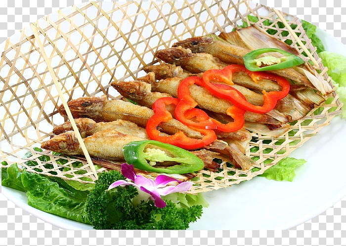 Kebab Vegetarian cuisine Asian cuisine Sand, Bamboo net croutons Tsim Sha fish transparent background PNG clipart