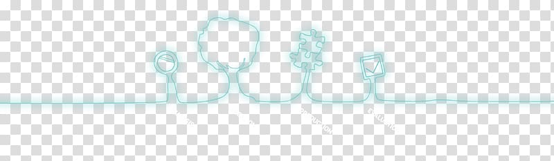 Turquoise Teal, creative dividing line material transparent background PNG clipart