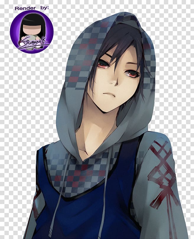 Anime Boy Drawing With Hoodie