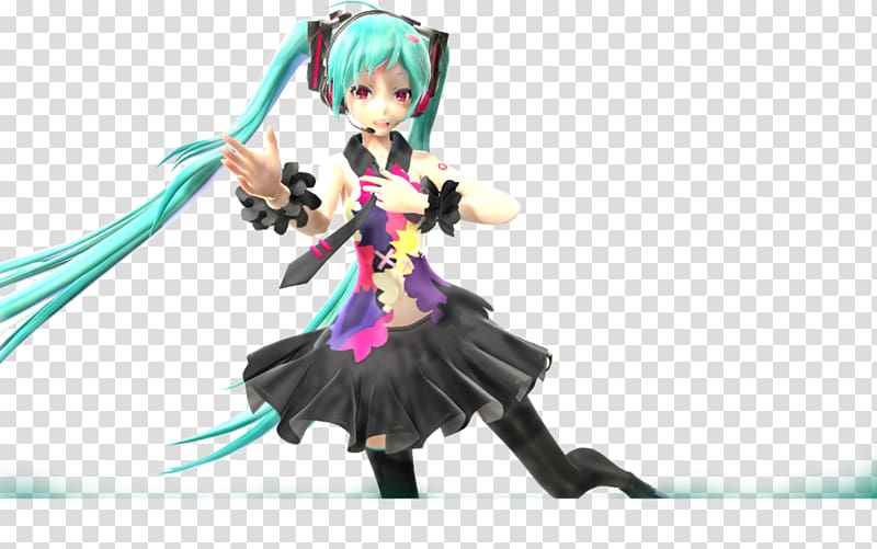 Hatsune Miku Tell Your World MikuMikuDance Character Rendering, hatsune miku transparent background PNG clipart