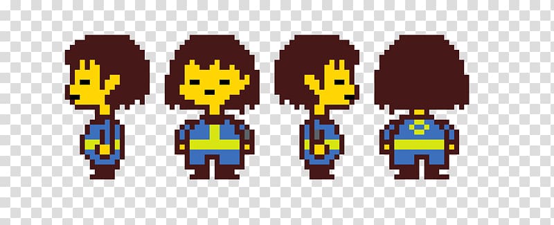 Sprite Undertale Pixel art, sprite game transparent background PNG clipart