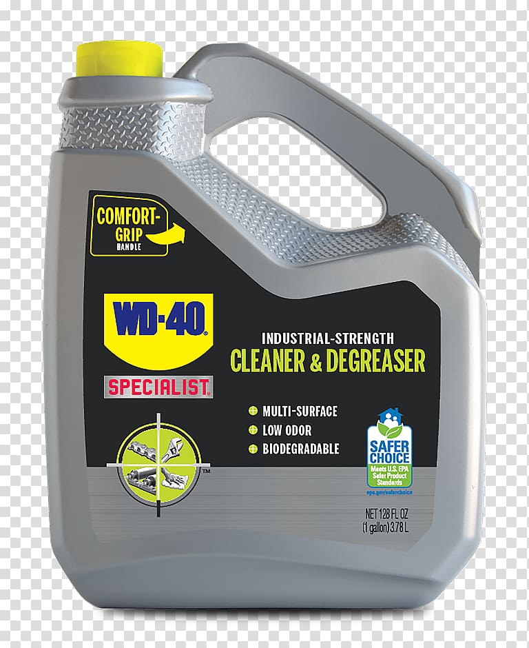 WD-40 Aerosol spray Lubricant Cleaning Penetrating oil, rust transparent background PNG clipart