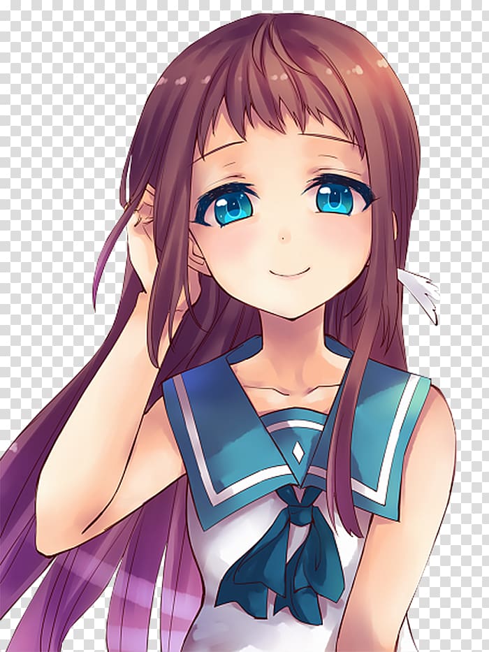 Manaka Mukaido Tsumugu Kihara Chisaki Hiradaira Fan art, Anime transparent background PNG clipart