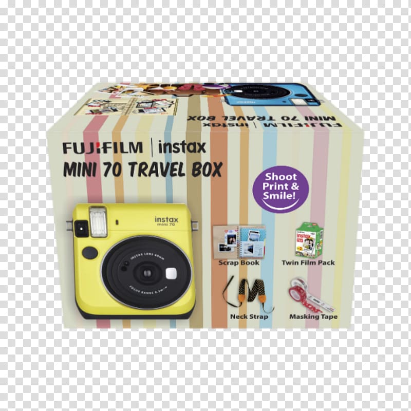 graphic film Fujifilm Instax Square SQ10 Instant Camera Fujifilm instax mini 9, Film trip transparent background PNG clipart