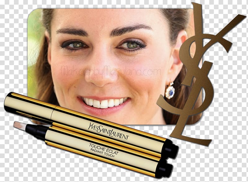 Catherine, Duchess of Cambridge Eyebrow Yves Saint Laurent Touche Eclat Radiant Touch Cosmetics Make-up, Kate Middleton transparent background PNG clipart