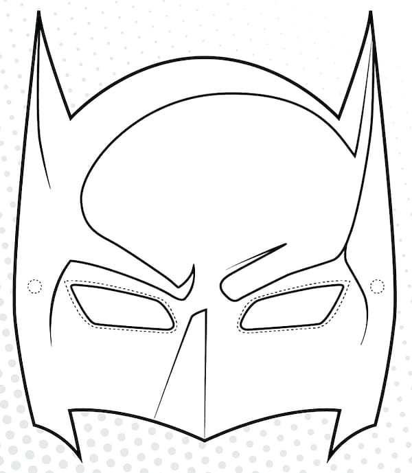 Batman Mask Coloring book Drawing Superhero, batman symbol printable transparent background PNG clipart