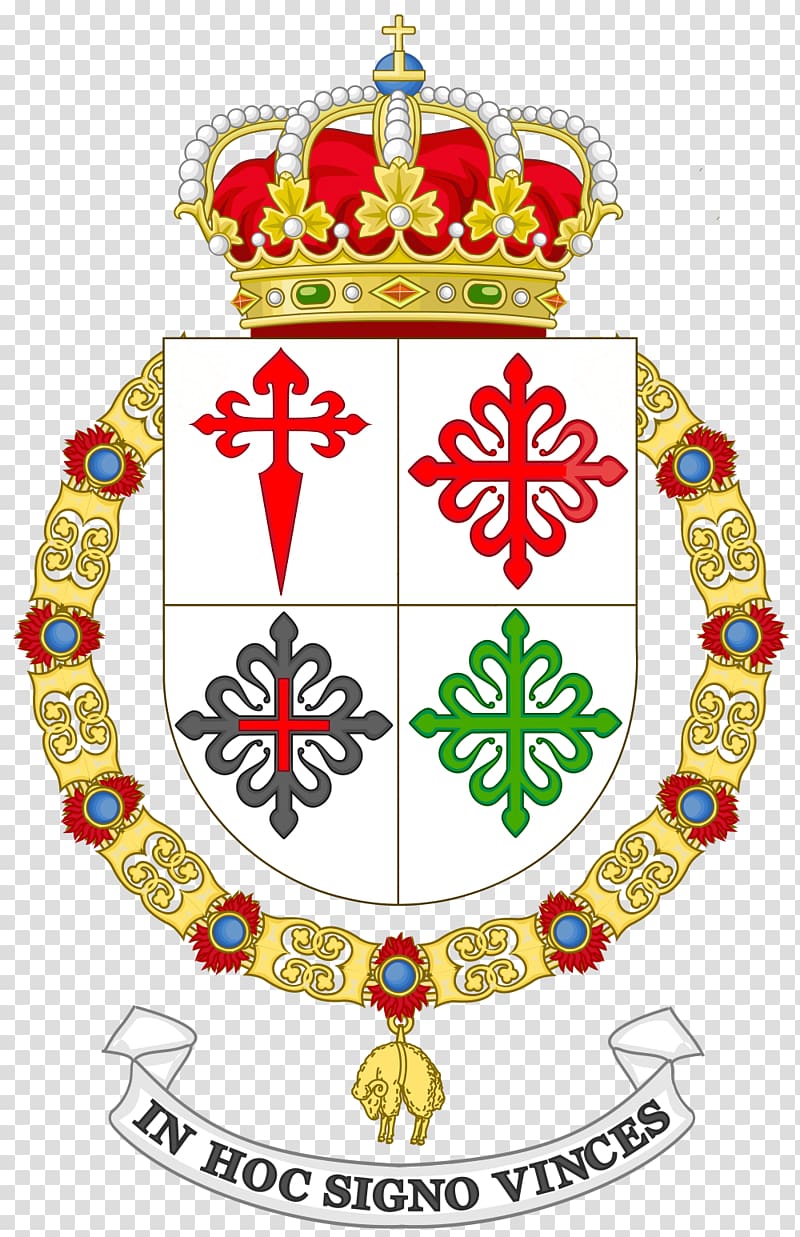 Coat of arms of Spain Spanish Armed Forces Royal family, templario transparent background PNG clipart