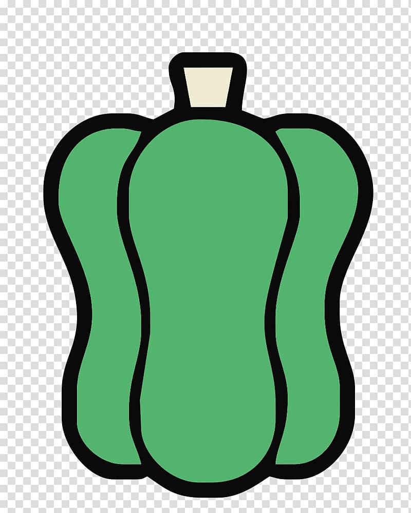 Bell pepper Cartoon Drawing Vegetable, Cartoon hand painted persimmon pepper transparent background PNG clipart