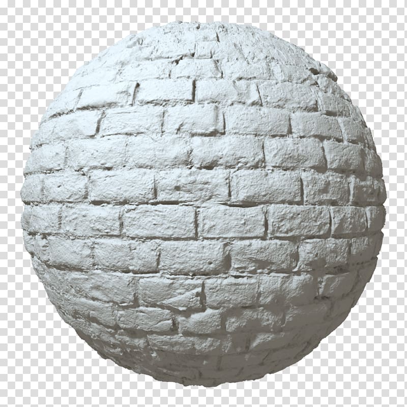 Sphere Brick Clay Wall Rock, brick transparent background PNG clipart