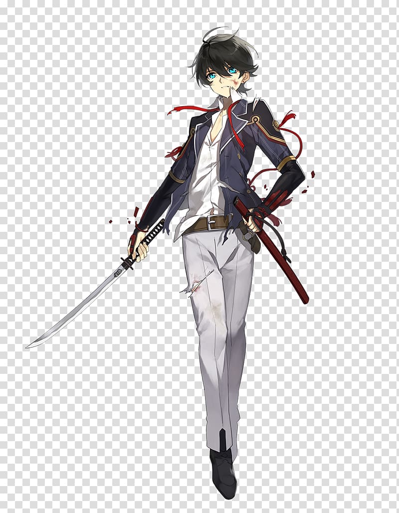 Touken Ranbu Anime Cosplay Male Character Anime Transparent Background Png Clipart Hiclipart