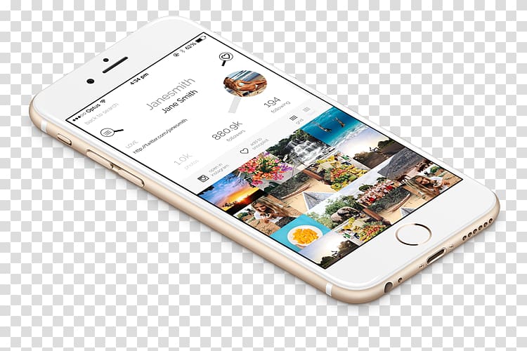 Smartphone Instagram iPhone 6, smartphone transparent background PNG clipart