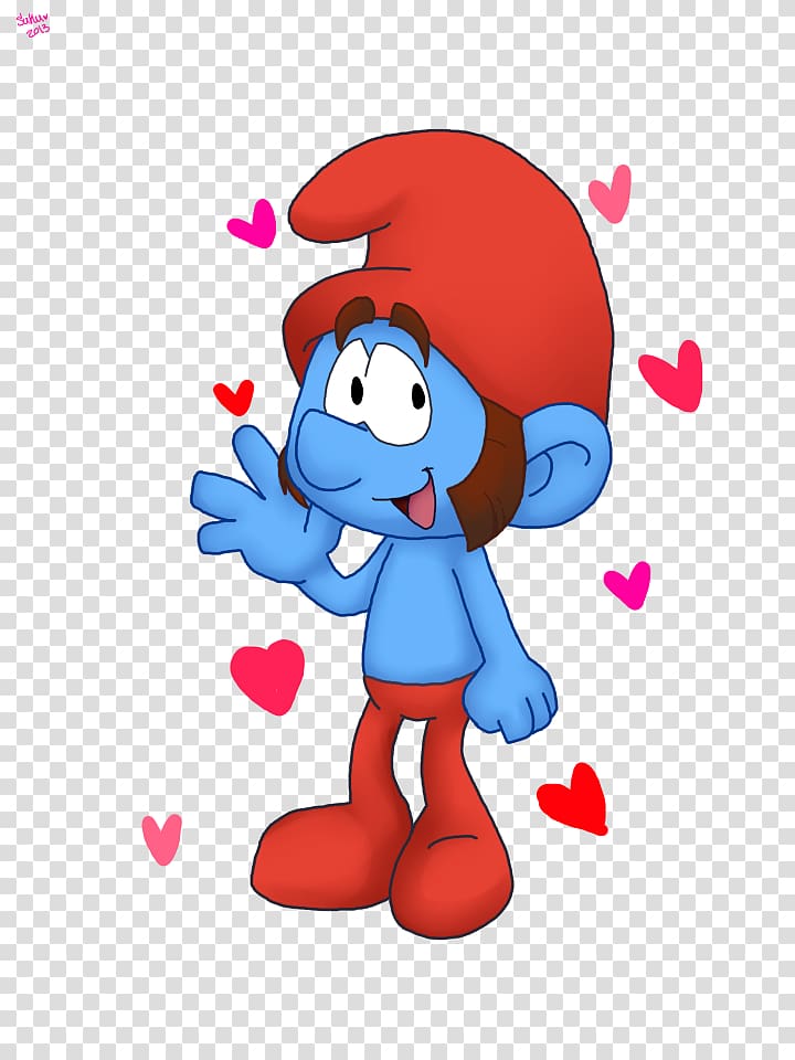 Papa Smurf Smurfette Baby Smurf The Smurfs Hefty Smurf, others transparent background PNG clipart