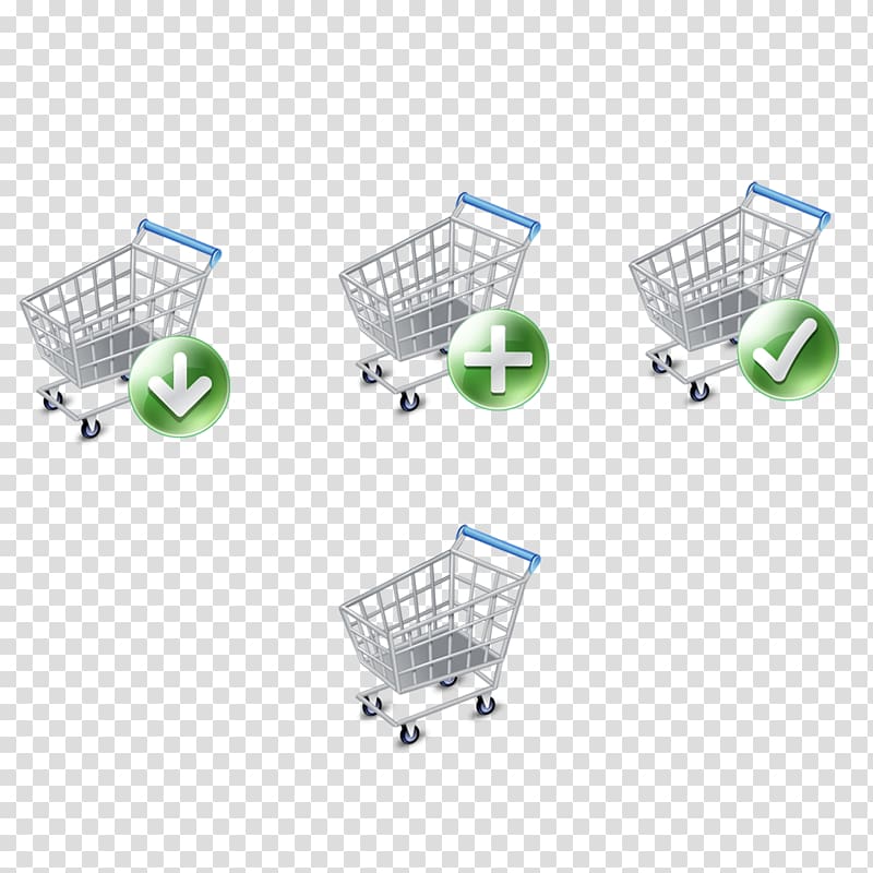 Icon design Icon, Creative Network Shopping Cart transparent background PNG clipart