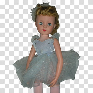 Doll Brown hair Figurine, doll transparent background PNG clipart thumbnail