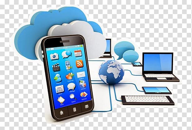 Mobile VoIP Social media Mobile Phones Handheld Devices, social media transparent background PNG clipart