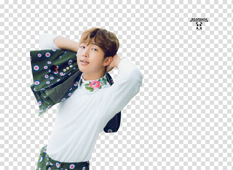 BTS Wings BigHit Entertainment Co., Ltd. Sleeve Shoulder, Namjoon transparent background PNG clipart