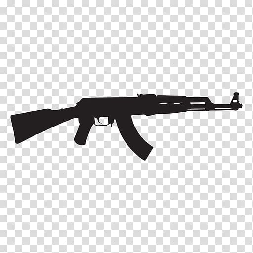 AK-47 Weapon Assault rifle Firearm, ak 47 transparent background PNG clipart