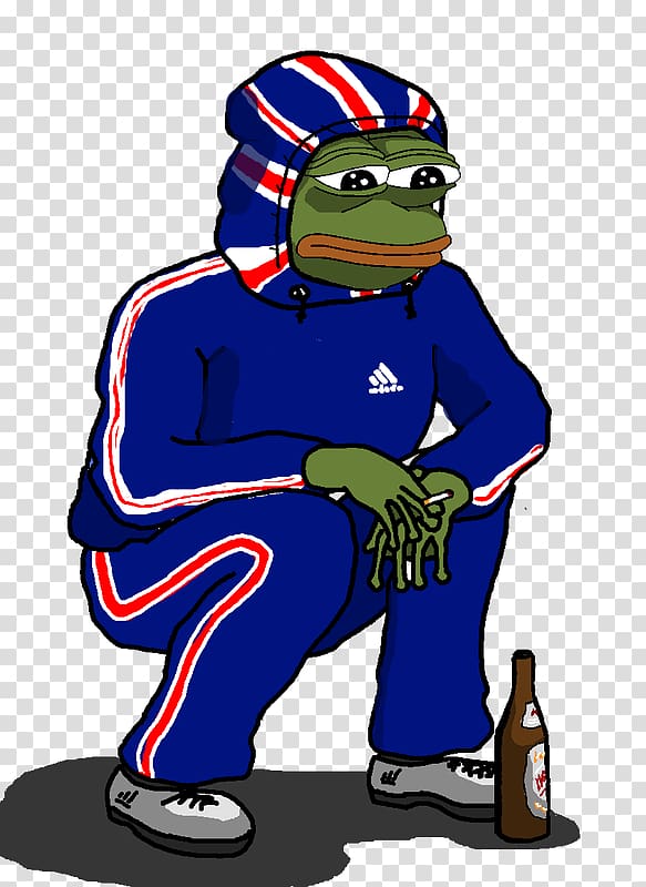 Pepe the Frog Slavs Meme Gopnik Squatting position, meme transparent background PNG clipart
