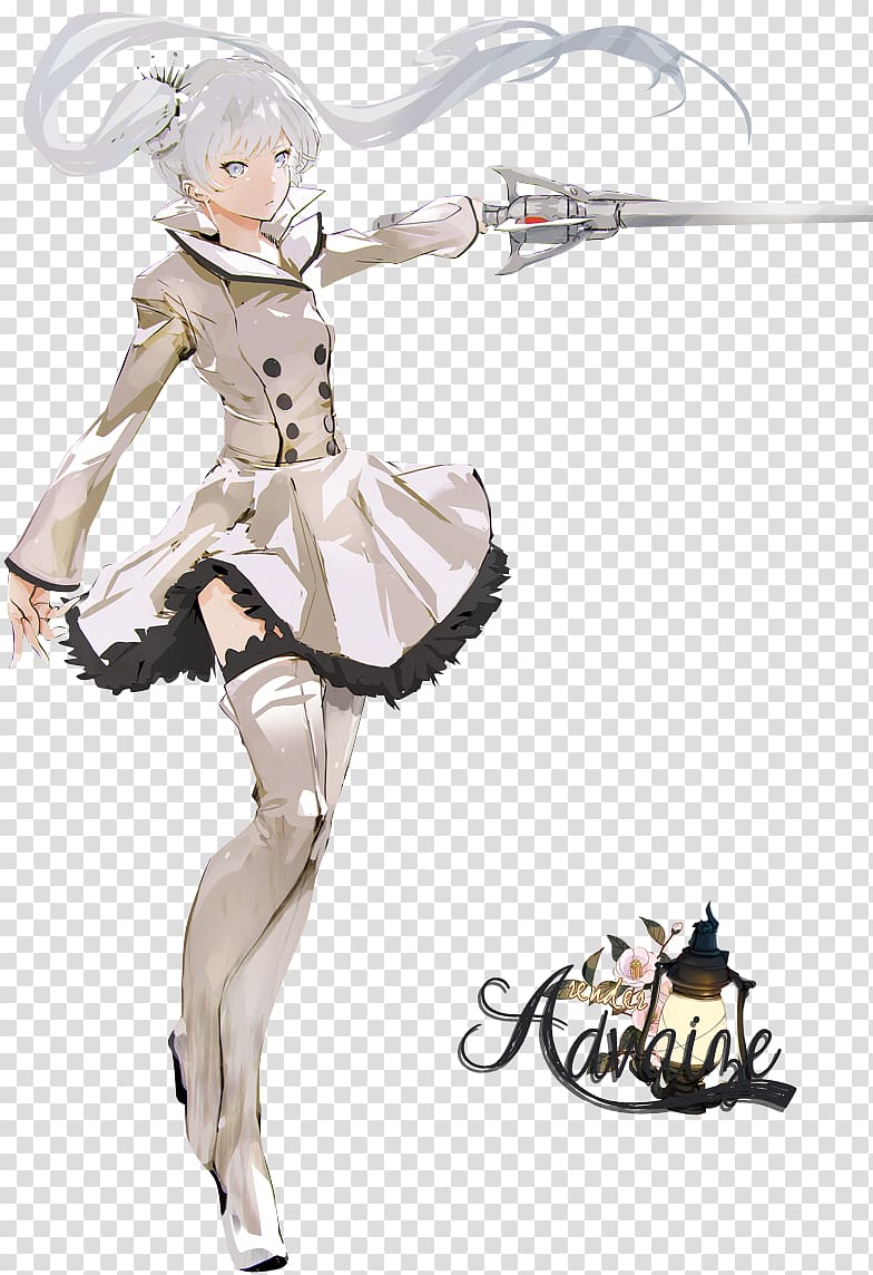 Weiss Schnee How to work better Cosplay Art, Weiss Schnee transparent background PNG clipart