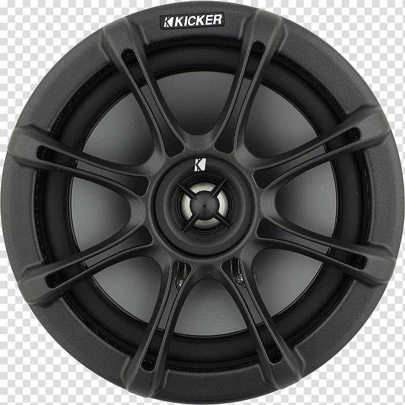 Car Alloy wheel Hubcap Rim Motor Vehicle Tires, kicker truck speakers transparent background PNG clipart