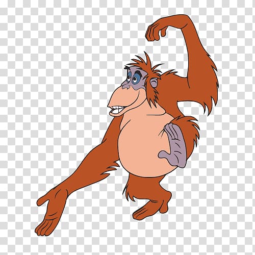 King Louie Mowgli The Jungle Book Baloo Shere Khan, porky pig transparent background PNG clipart