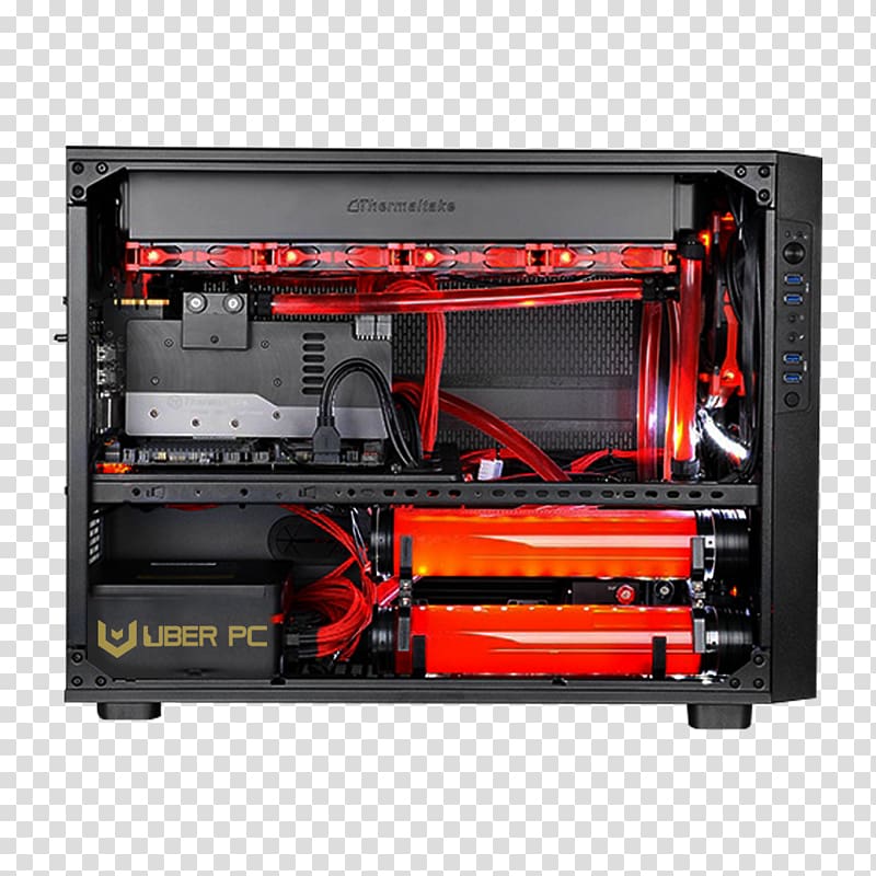 Computer Cases & Housings Computer hardware Computer System Cooling Parts Nzxt Gaming computer, Computer transparent background PNG clipart