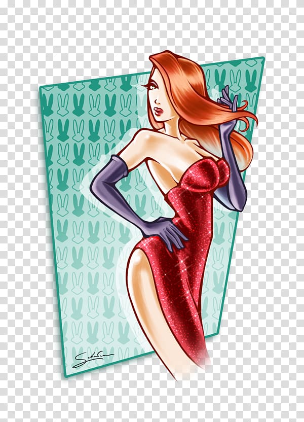 Jessica Rabbit European rabbit Roger Rabbit Art, rabbit transparent background PNG clipart