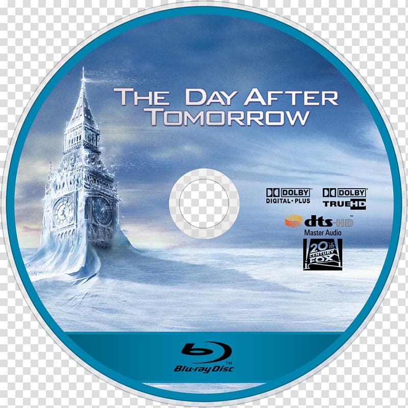 Blu-ray disc Compact disc The Day After Tomorrow Film 4K resolution, bluray disc transparent background PNG clipart