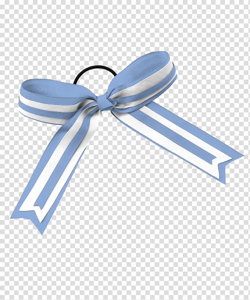 Blue Black Ribbon White Silver, Blue Cheer Uniforms transparent background PNG clipart