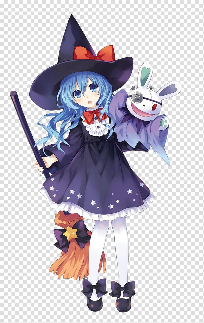 Date A Live Anime Chibi Costume Cosplay, Anime transparent background PNG clipart